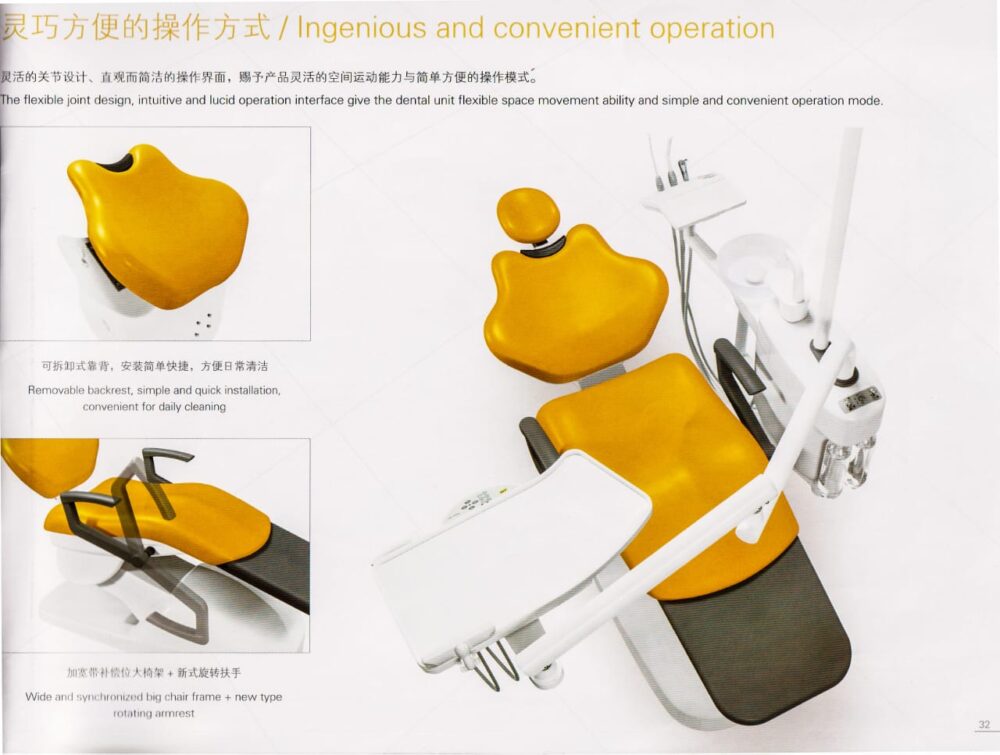 Anle Dental Chair Unit AL 398HC - Image 2